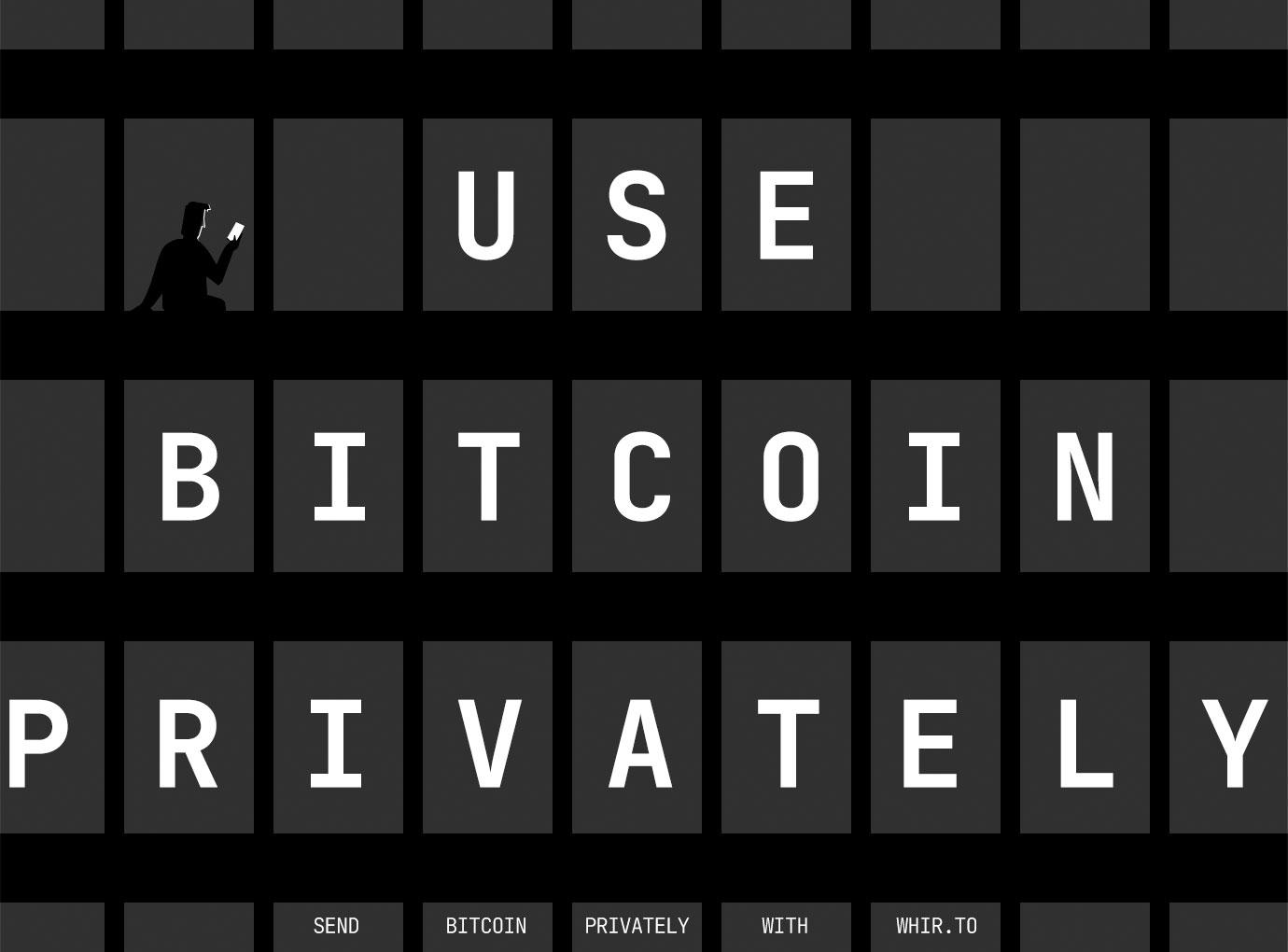 Use Bitcoin privately Use Bitcoin privately